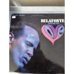 Belafonte Sings Of Love LP Vinyl Record 1968